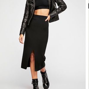 Free People Skyline Midi Skirt